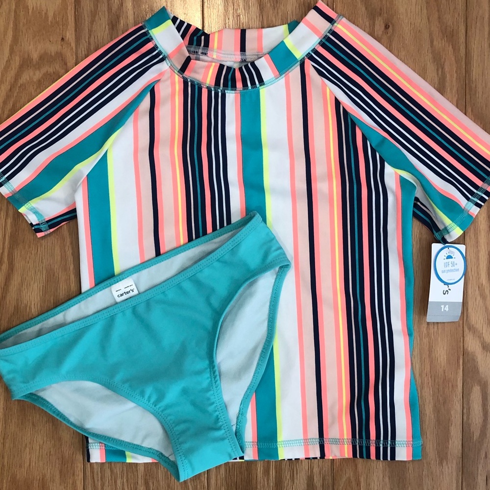 NWT Girls 2-piece swimsuit